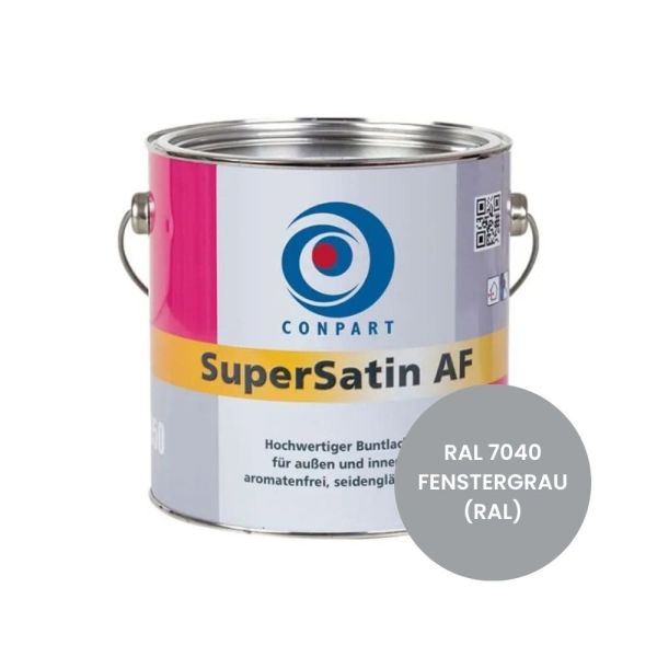 Restposten – Conpart SuperSatin AF 8050 2,5 Liter – RAL 7040 FENSTERGRAU (RAL)
