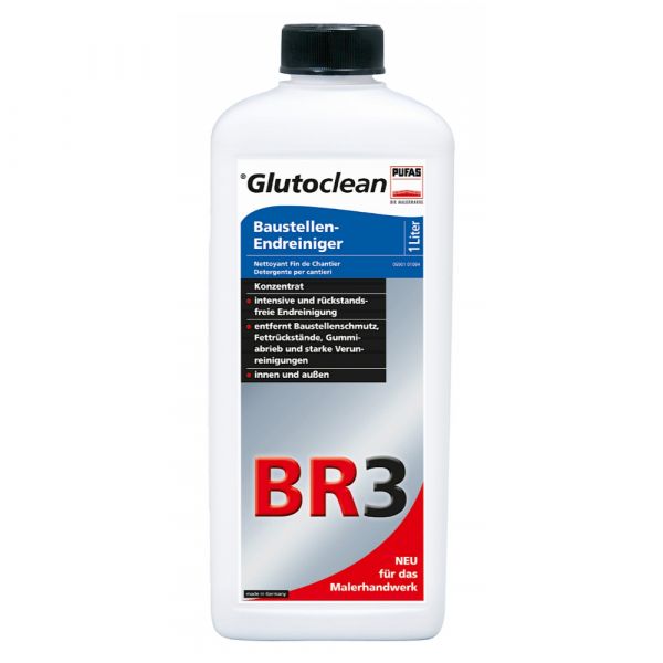 Glutoclean Baustellen-Endreiniger BR3 – 1 Liter