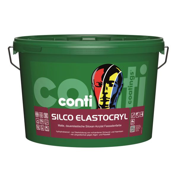 Conti Silco ElastoCryl – 12,5 Liter Fassadenfarbe