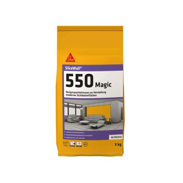 SIkaWall - 550 Magic Designspachtelmasse 3 kg