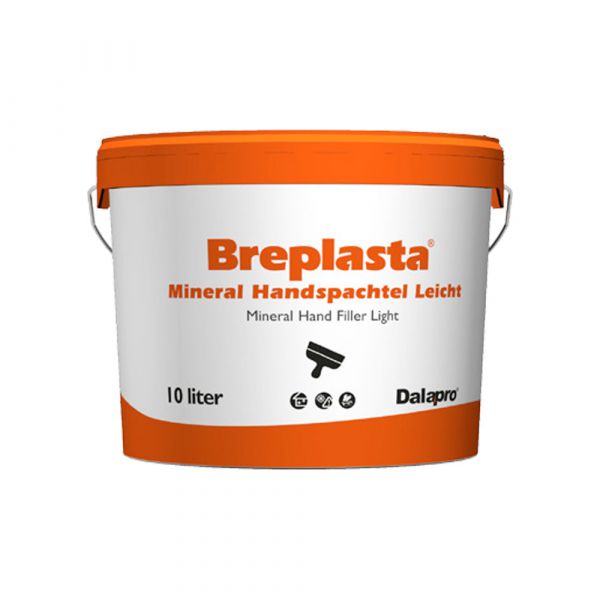 BREPLASTA Mineral Handspachtel Leicht – 10 Liter