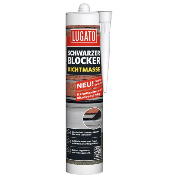 Lugato Schwarzer Blocker Dichtmasse Neu – 310ml