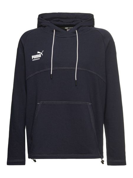 PUMA WORKWEAR ESSENTIALS Pullover Marine mit grauen Nähten