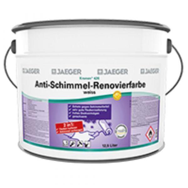 Jaeger 426 Kronen® Anti-Schimmel-Renovierfarbe 2,5 Liter - Hier bequem bestellen