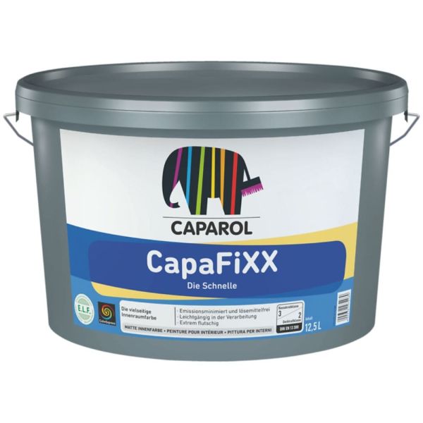 Restposten – Caparol CapaFiXX Wandfarbe Weiß – 12,5 Liter