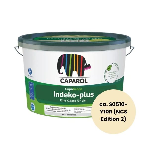 Restposten – Caparol Indeko Plus Wandfarbe – S0510-Y10R (NCS Edition 2)