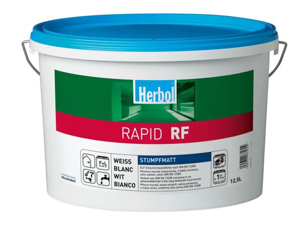 Herbol Rapid RF Wandfarbe – 12,5 Liter