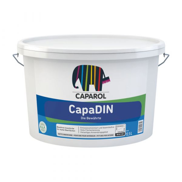 CapaDIN Wand- und Deckenfarbe, Standardqualität